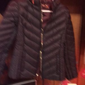 Black Michael Kors coat